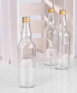 3  Ideen voor tuindecoratie van glazen flessen